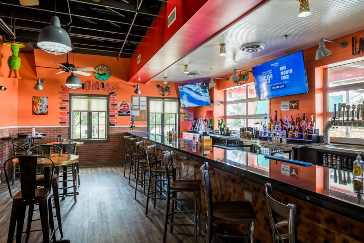 Interior, bar area